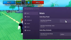 Raise Animals Script